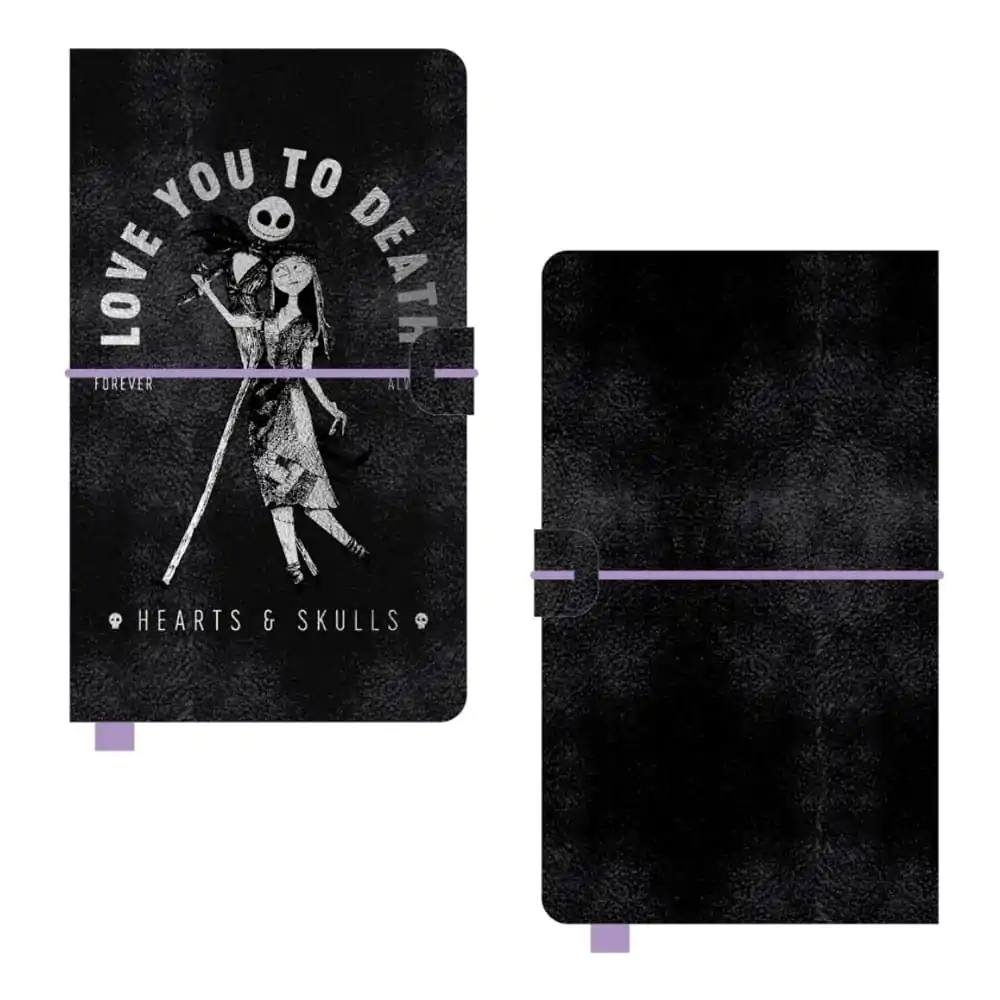 Nightmare before Christmas Premium Notebook A5 Sally & Jack product photo