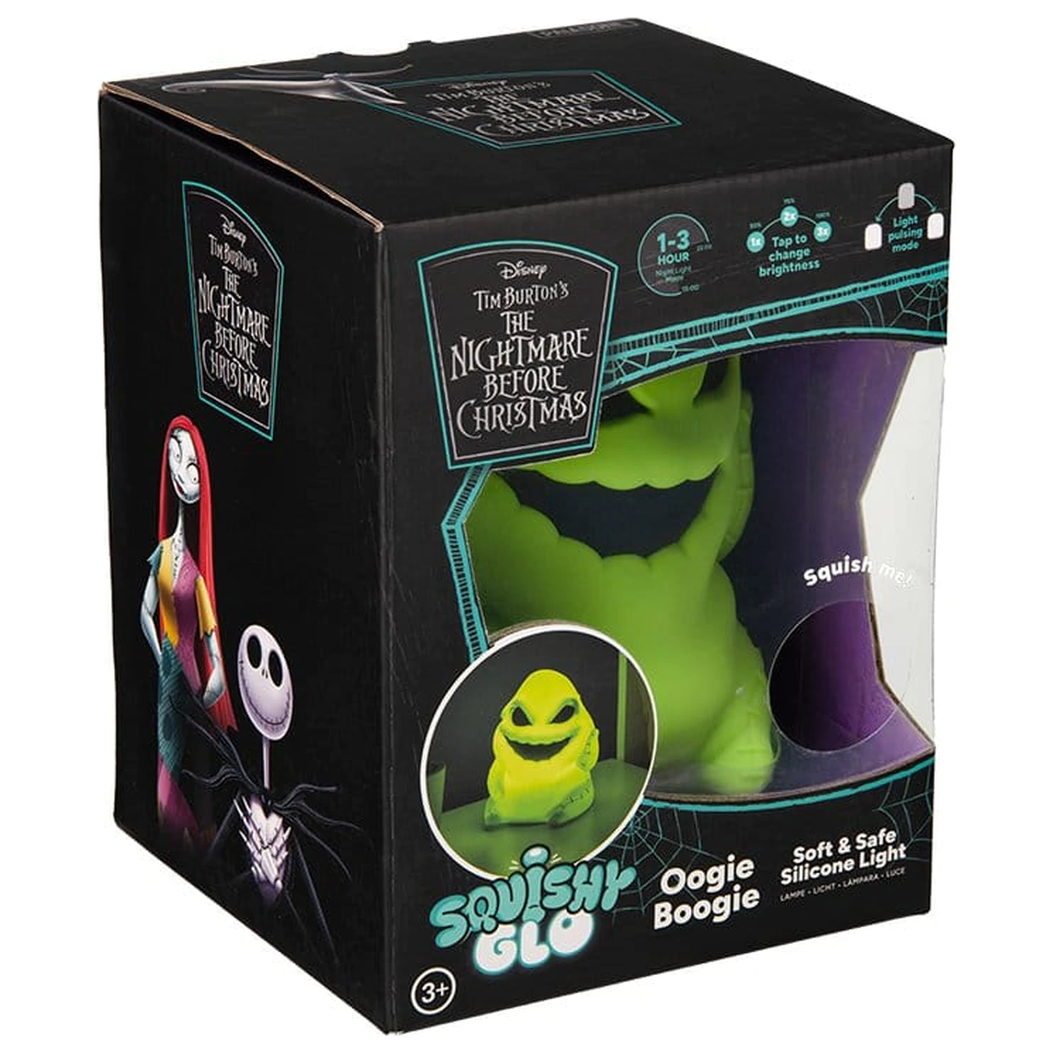 Nightmare Before Christmas SquishyGlo Silicon Light Oogie Boogie 16 cm product photo