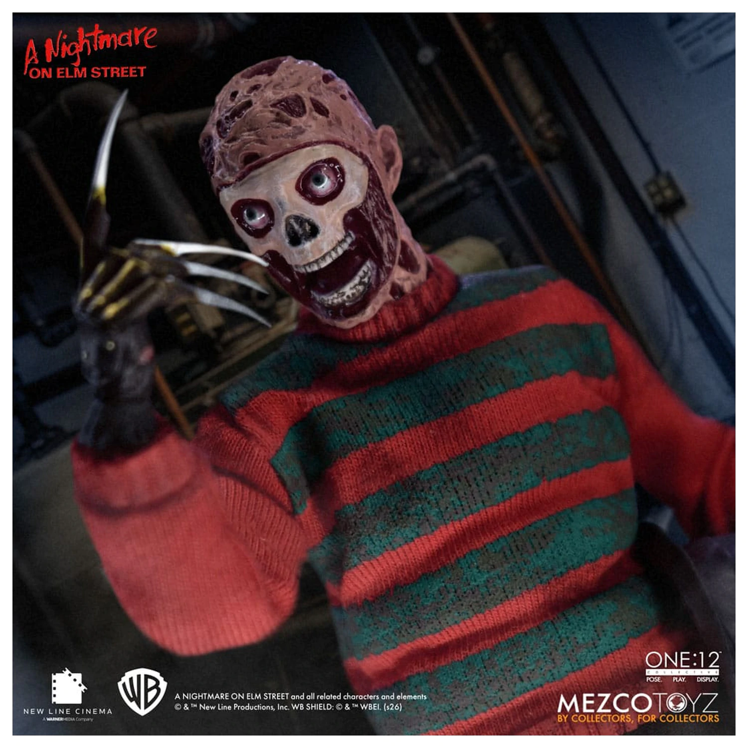 Nightmare On Elm Street Action Figure 1/12 Freddy Krueger 17 cm product photo