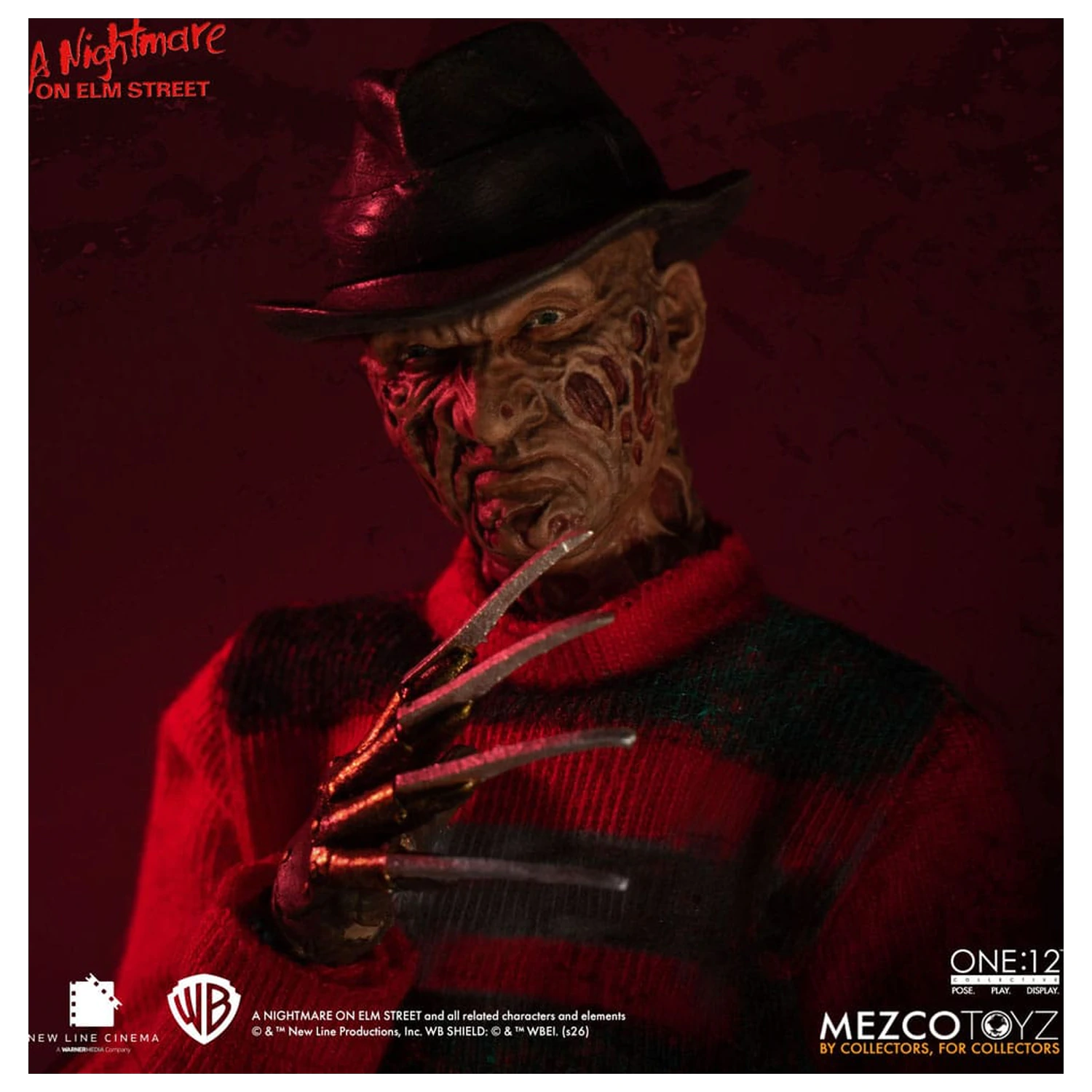 Nightmare On Elm Street Action Figure 1/12 Freddy Krueger 17 cm product photo