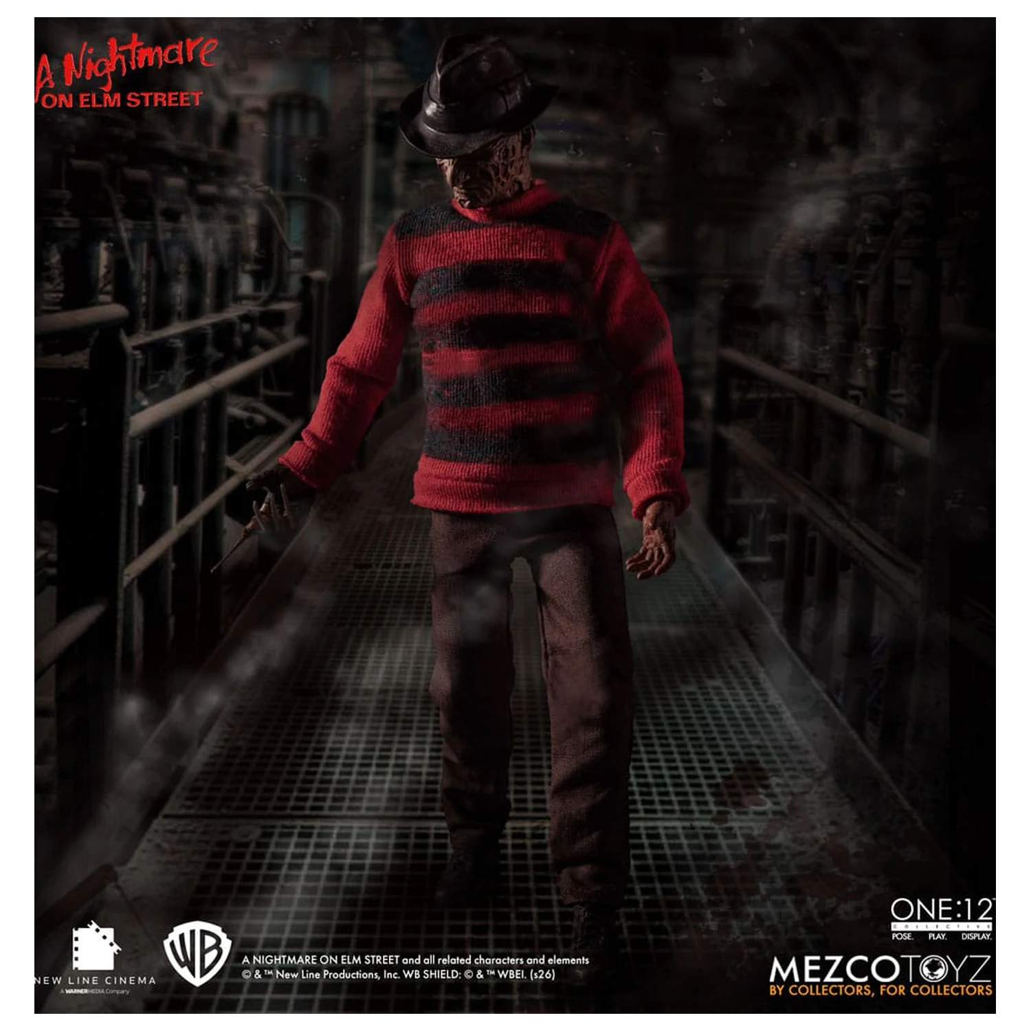Nightmare On Elm Street Action Figure 1/12 Freddy Krueger 17 cm product photo
