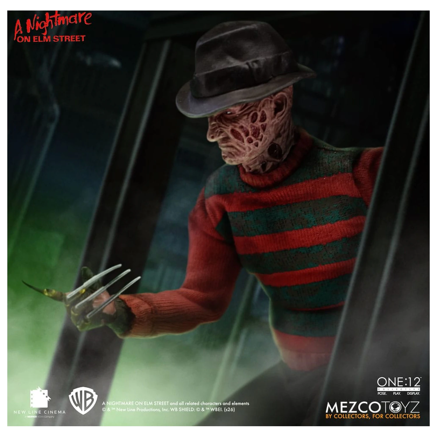Nightmare On Elm Street Action Figure 1/12 Freddy Krueger 17 cm product photo