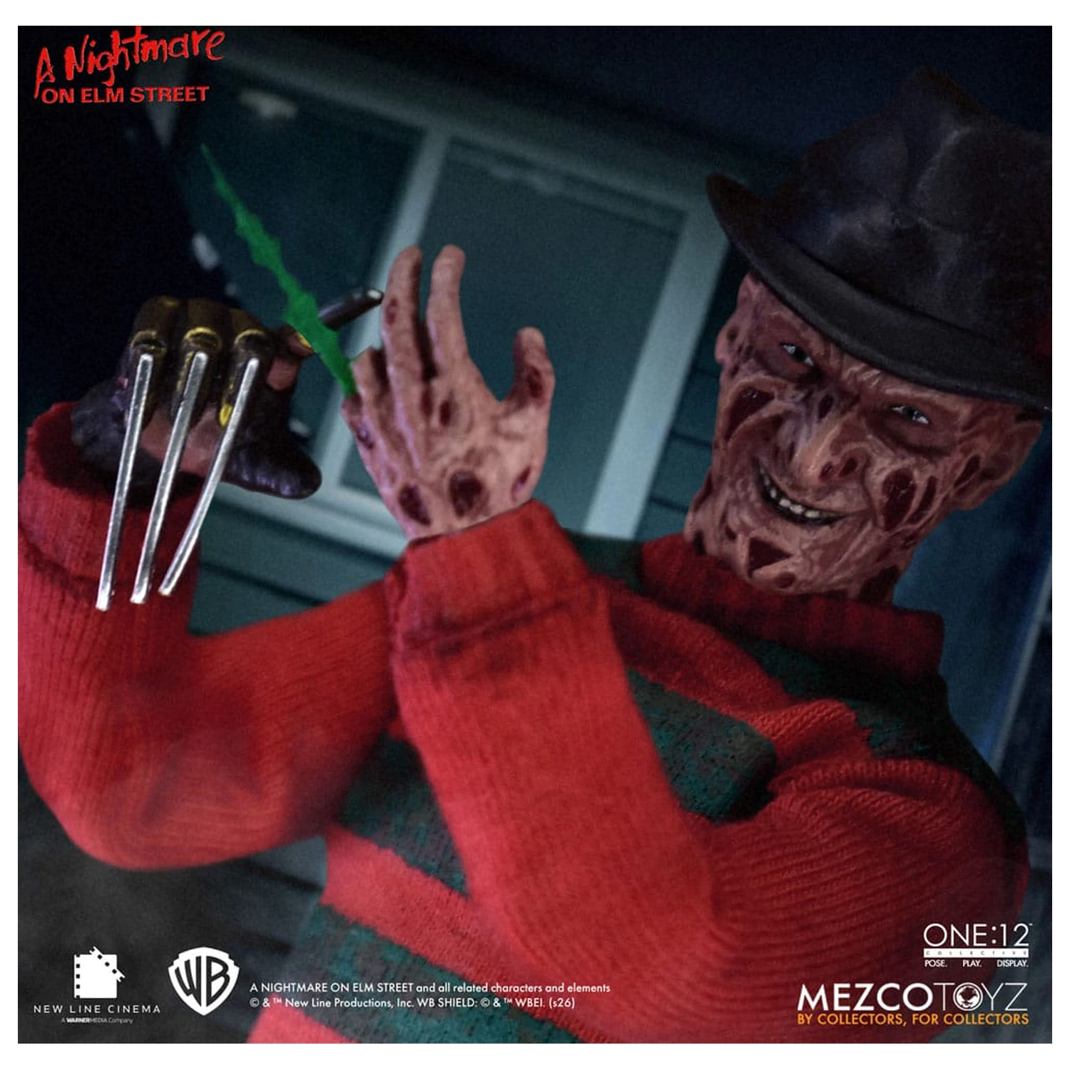 Nightmare On Elm Street Action Figure 1/12 Freddy Krueger 17 cm product photo