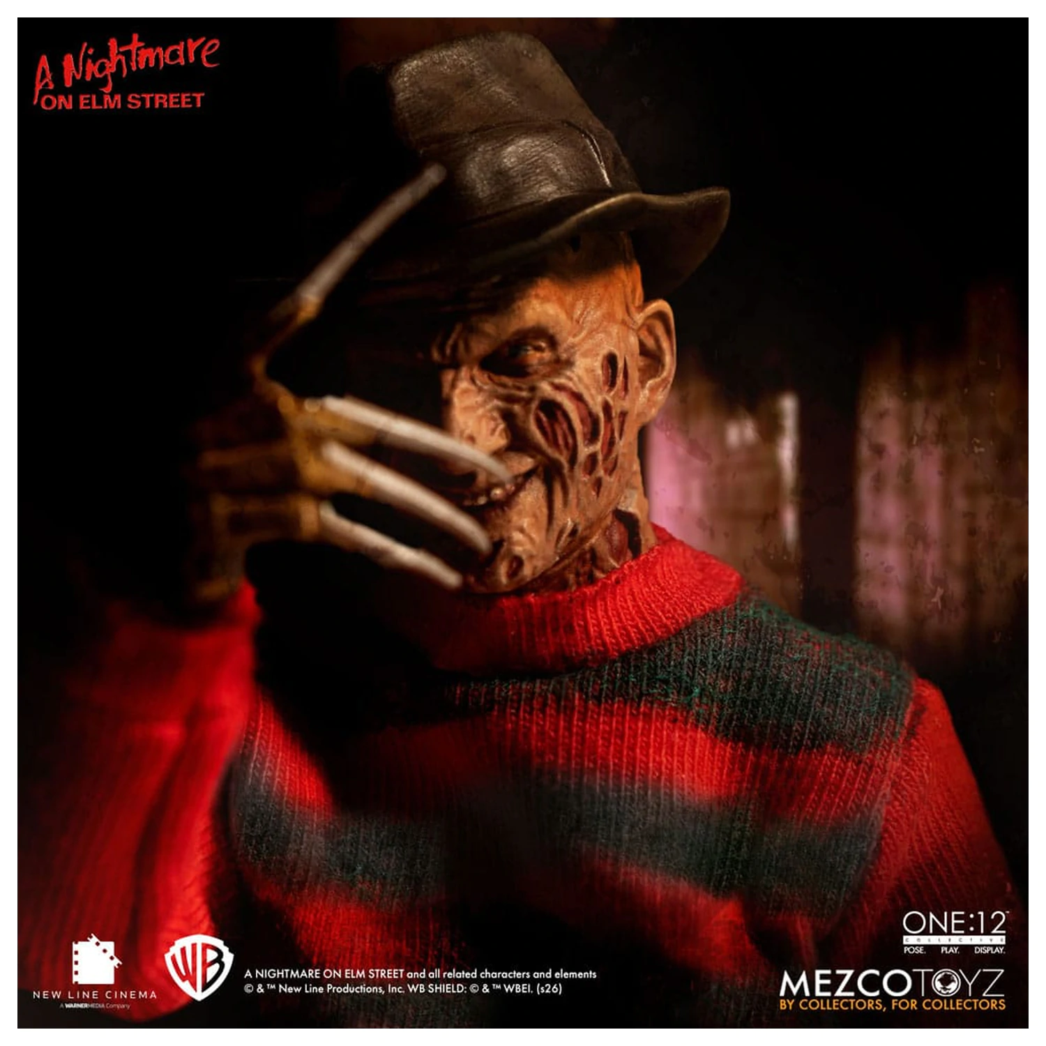 Nightmare On Elm Street Action Figure 1/12 Freddy Krueger 17 cm product photo