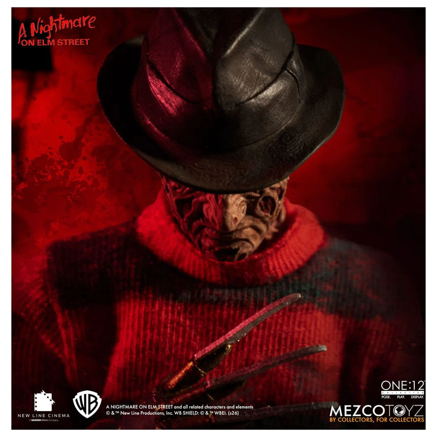 Nightmare On Elm Street Action Figure 1/12 Freddy Krueger 17 cm product photo