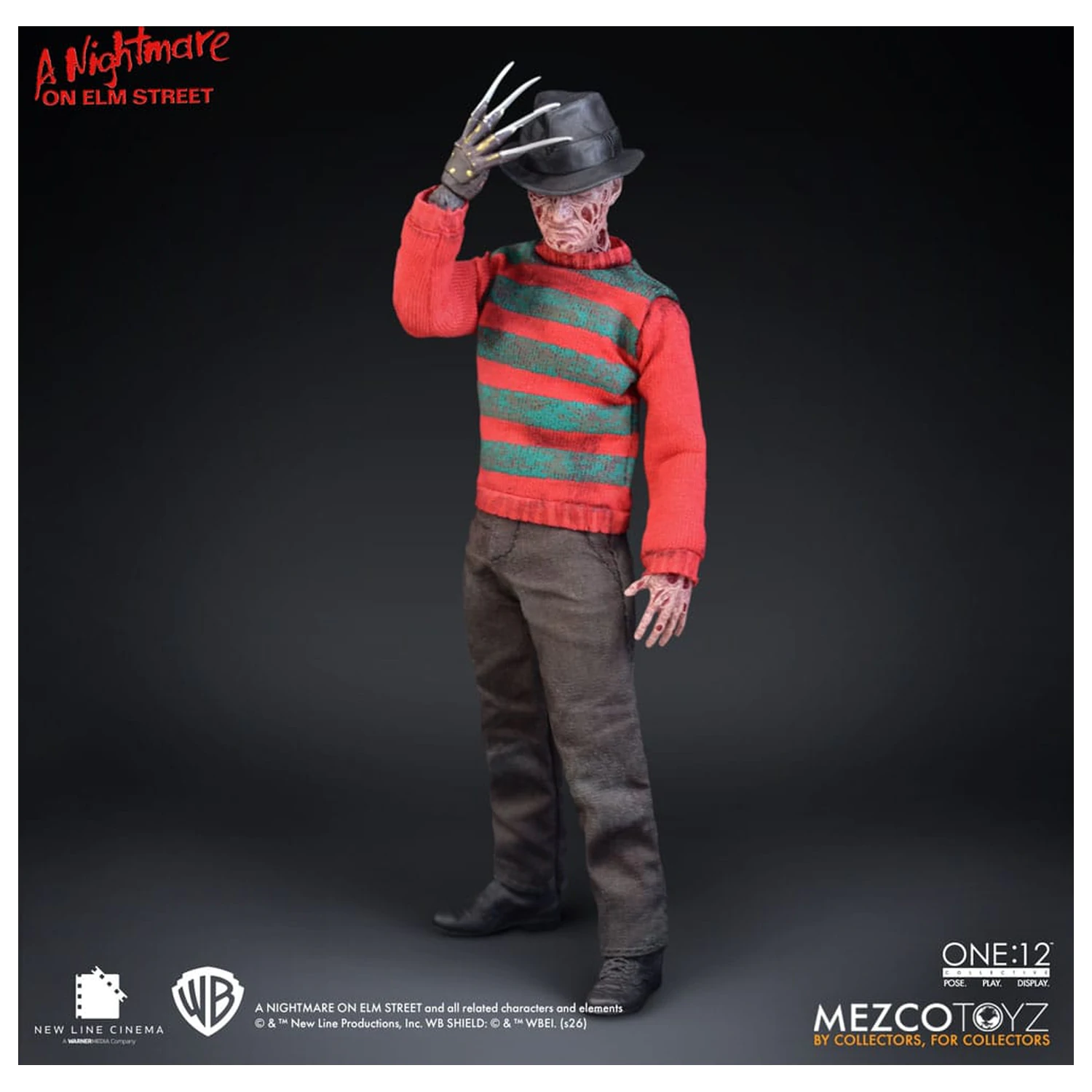 Nightmare On Elm Street Action Figure 1/12 Freddy Krueger 17 cm product photo