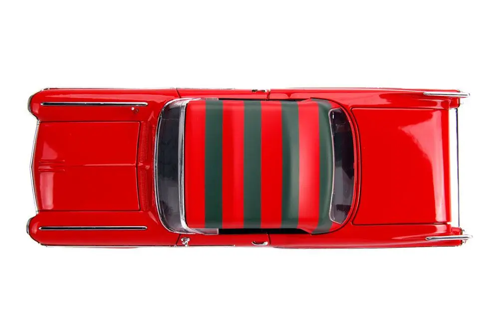 Nightmare on Elm Street Diecast Model American Horror Rides 1/24 1958 Cadillac with Figure product photo