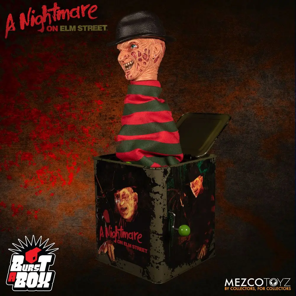 Nightmare On Elm Street Burst-A-Box Music Box Freddy Krueger 36 cm product photo
