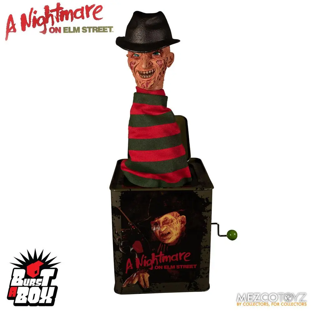 Nightmare On Elm Street Burst-A-Box Music Box Freddy Krueger 36 cm product photo