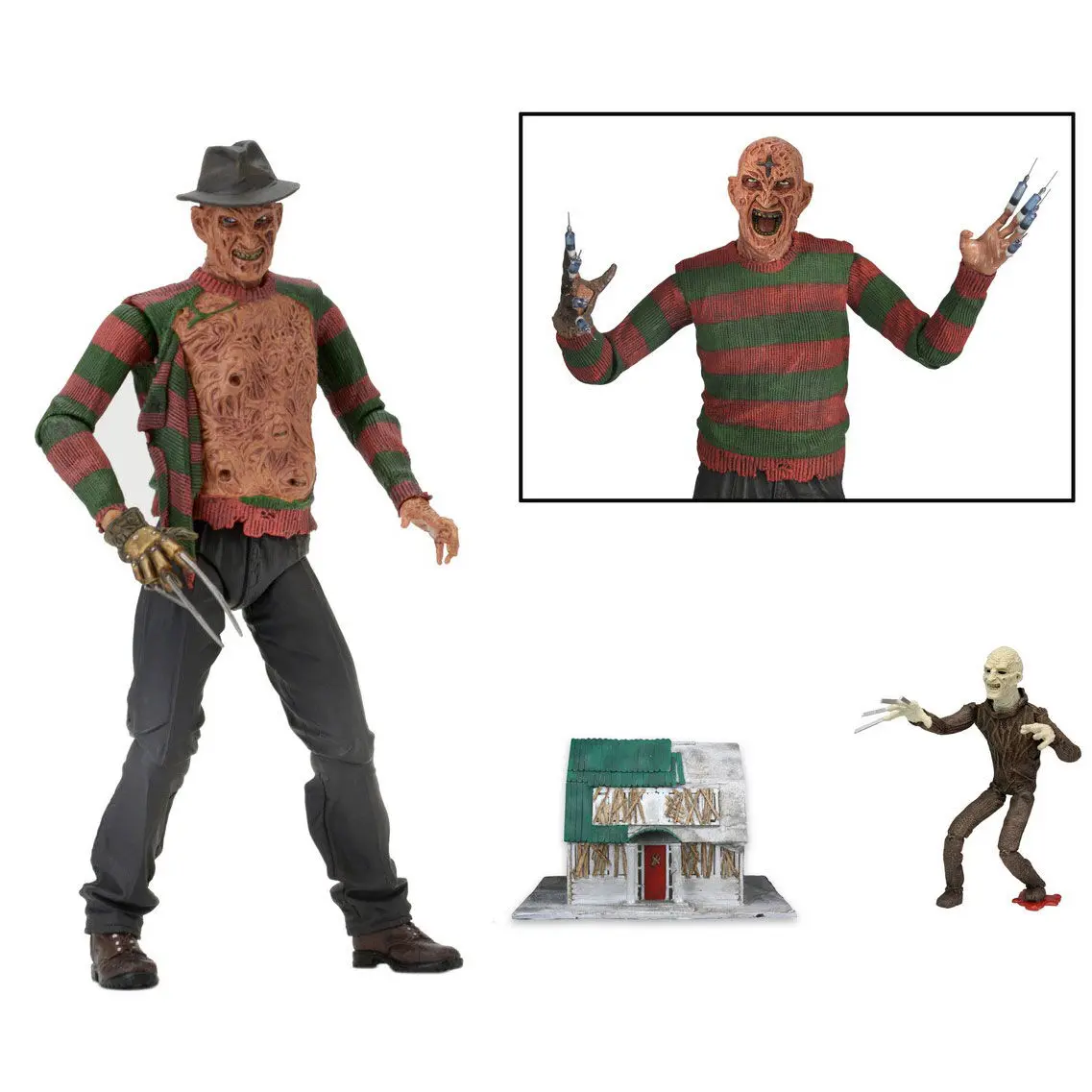 Nightmare On Elm Street 3 Action Figure Ultimate Freddy 18 cm product photo