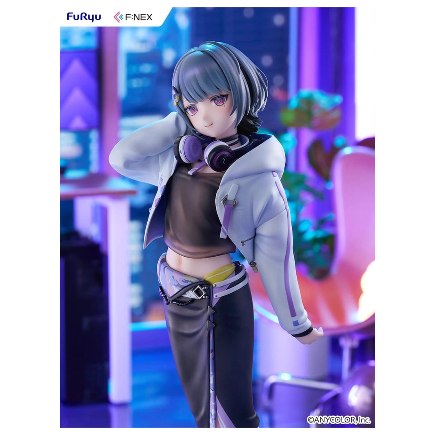 Nijisanji F:NEX PVC Figure 1/7 Koshimizu Toru 24 cm product photo