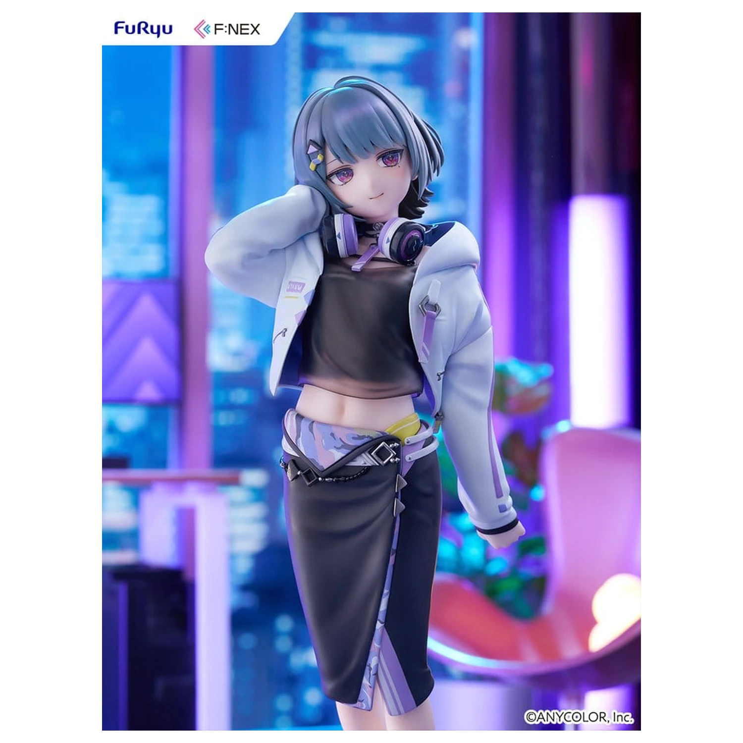 Nijisanji F:NEX PVC Figure 1/7 Koshimizu Toru 24 cm product photo