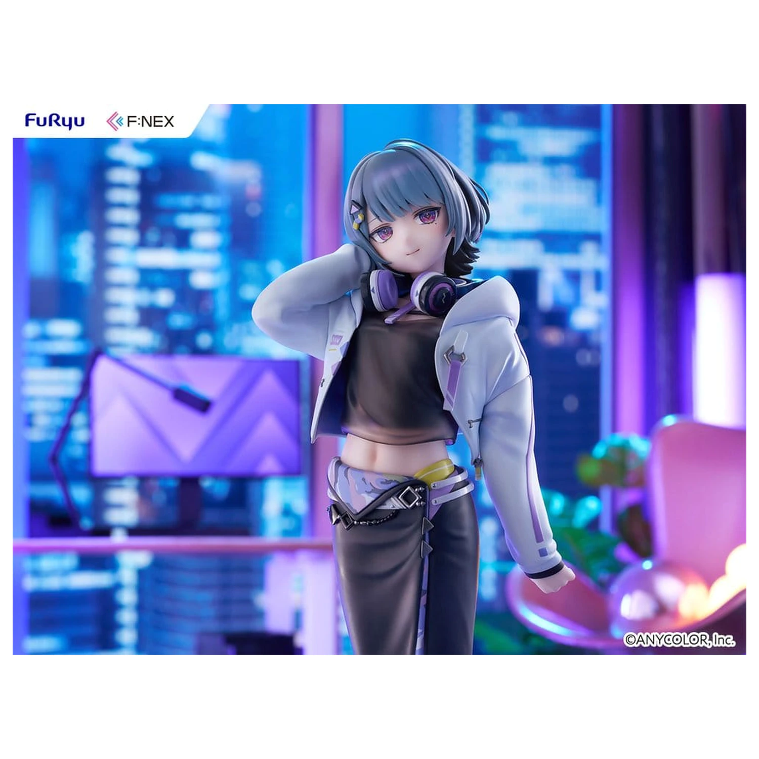 Nijisanji F:NEX PVC Figure 1/7 Koshimizu Toru 24 cm product photo