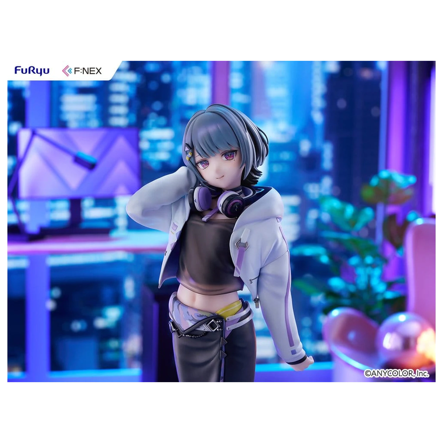 Nijisanji F:NEX PVC Figure 1/7 Koshimizu Toru 24 cm product photo