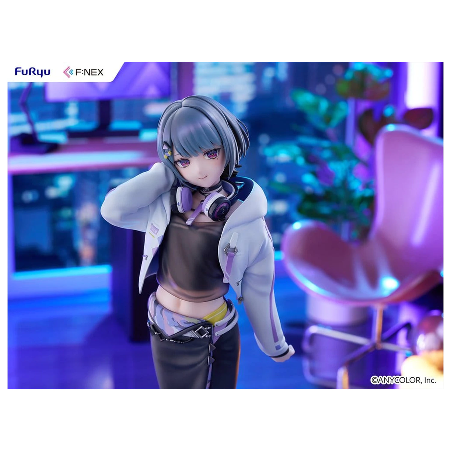 Nijisanji F:NEX PVC Figure 1/7 Koshimizu Toru 24 cm product photo
