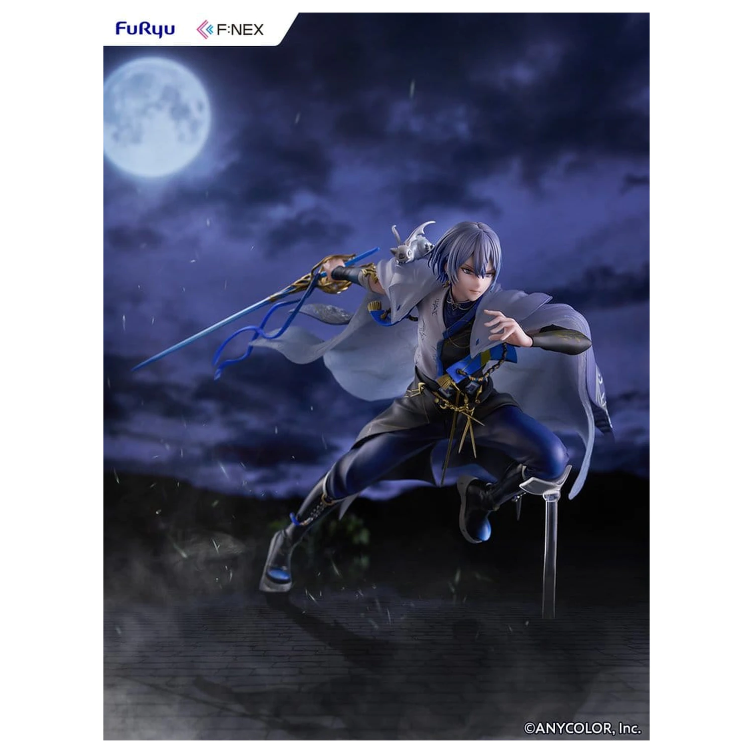 Nijisanji F:NEX PVC Figure 1/7 Koyanagi Rou 19 cm product photo