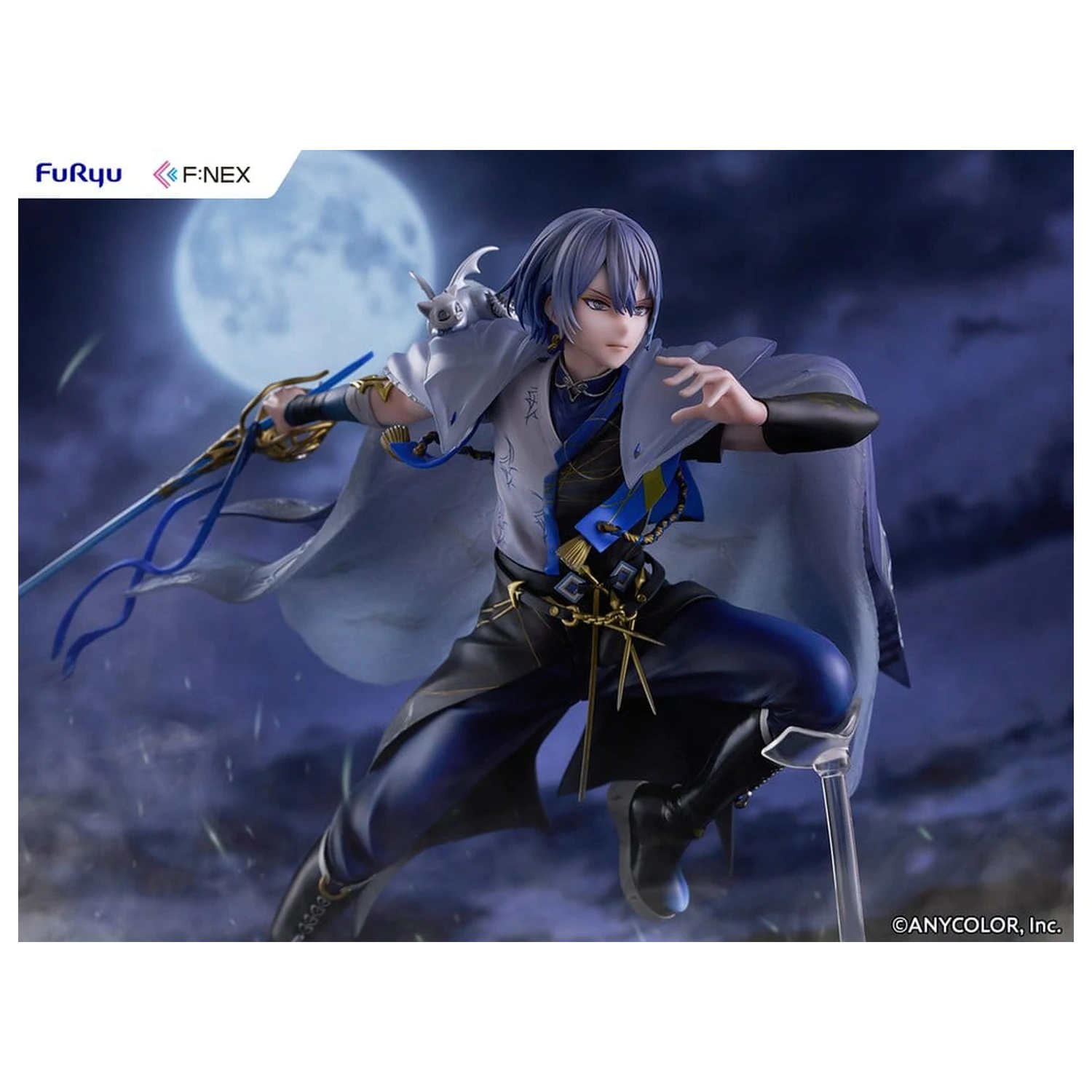 Nijisanji F:NEX PVC Figure 1/7 Koyanagi Rou 19 cm product photo