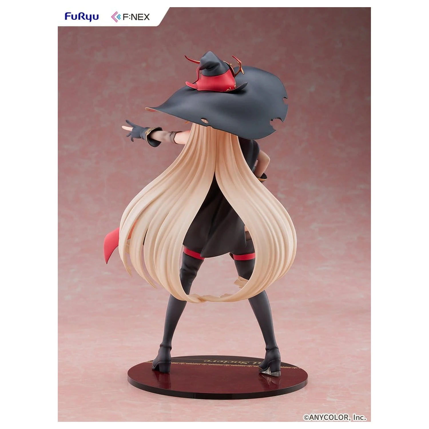 Nijisanji F:Nex PVC Statue 1/7 Nuit Sociere 27 cm        product photo