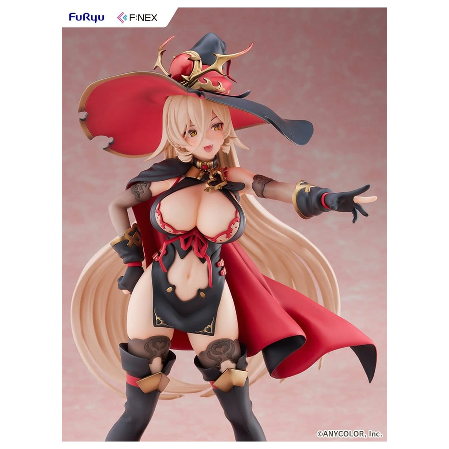 Nijisanji F:Nex PVC Statue 1/7 Nuit Sociere 27 cm        product photo