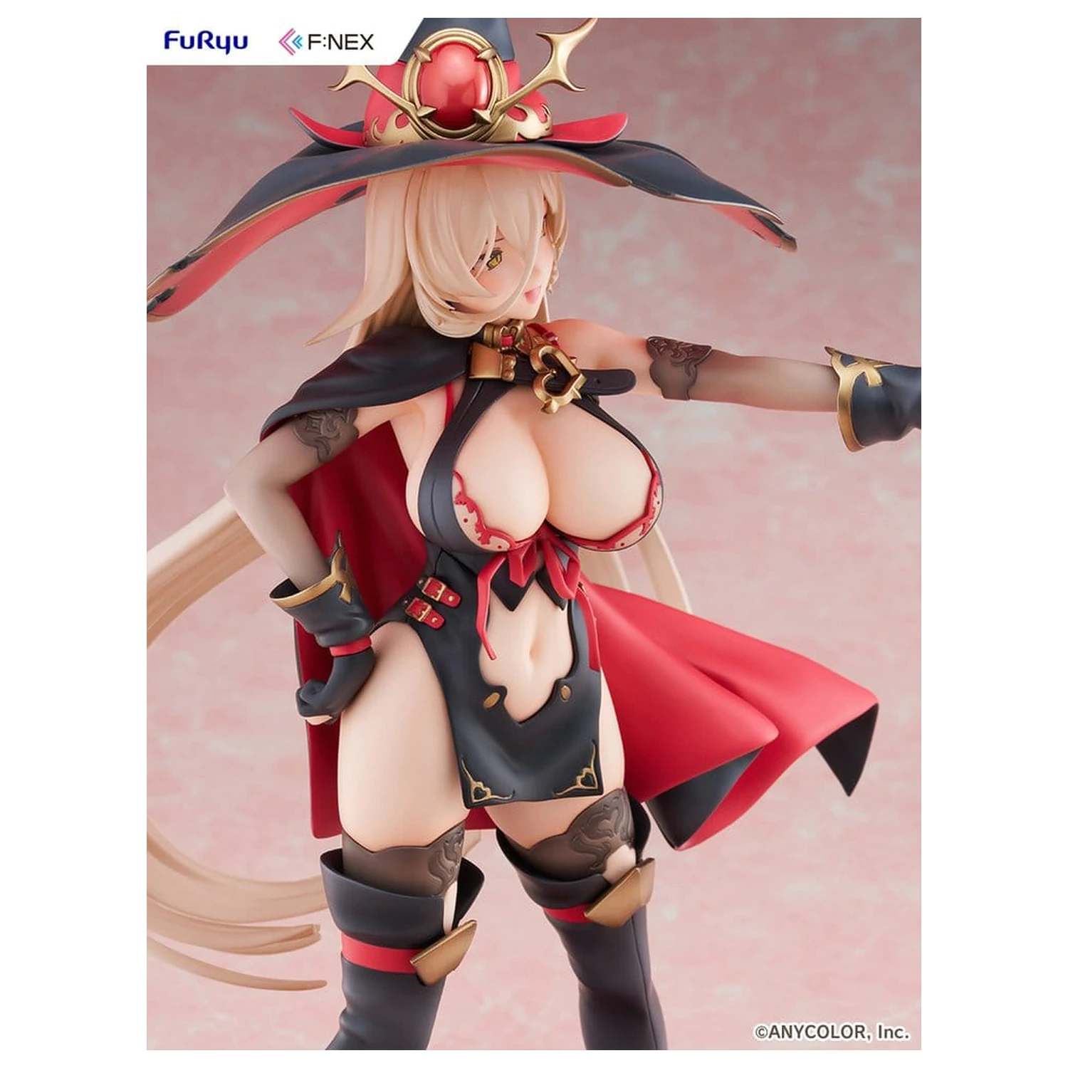 Nijisanji F:Nex PVC Statue 1/7 Nuit Sociere 27 cm        product photo