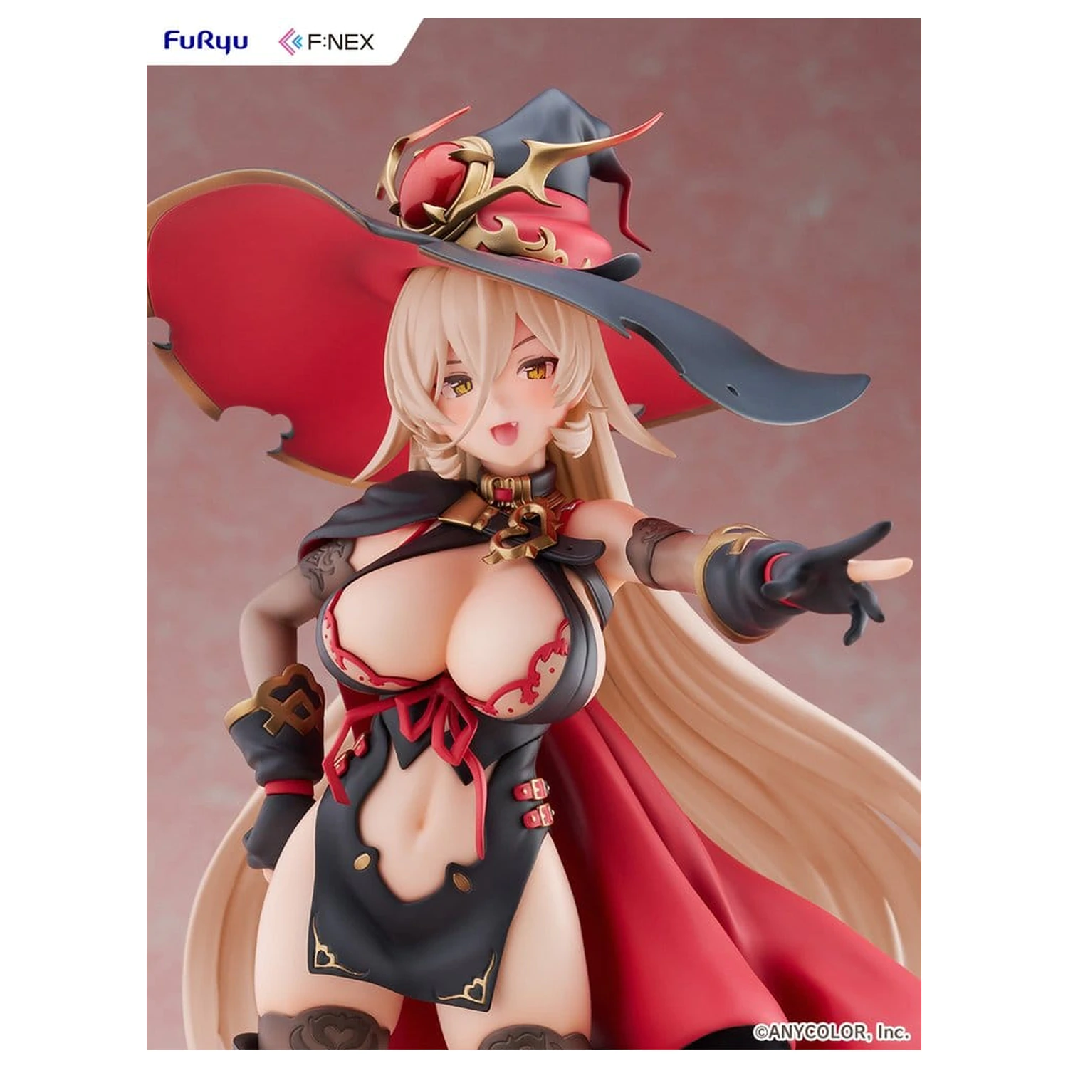 Nijisanji F:Nex PVC Statue 1/7 Nuit Sociere 27 cm        product photo