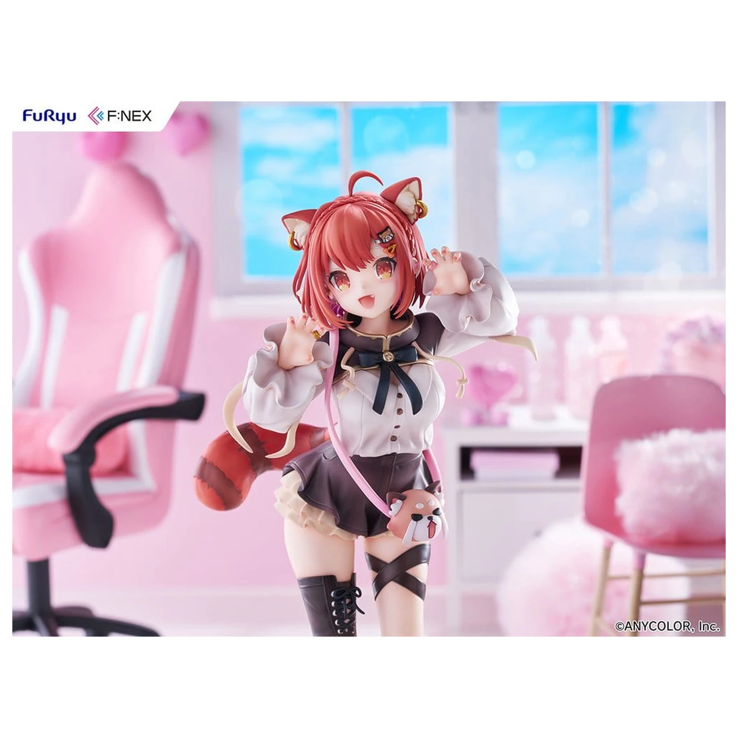 Nijisanji F:NEX PVC Figure 1/7 Ratna Petit 23 cm product photo