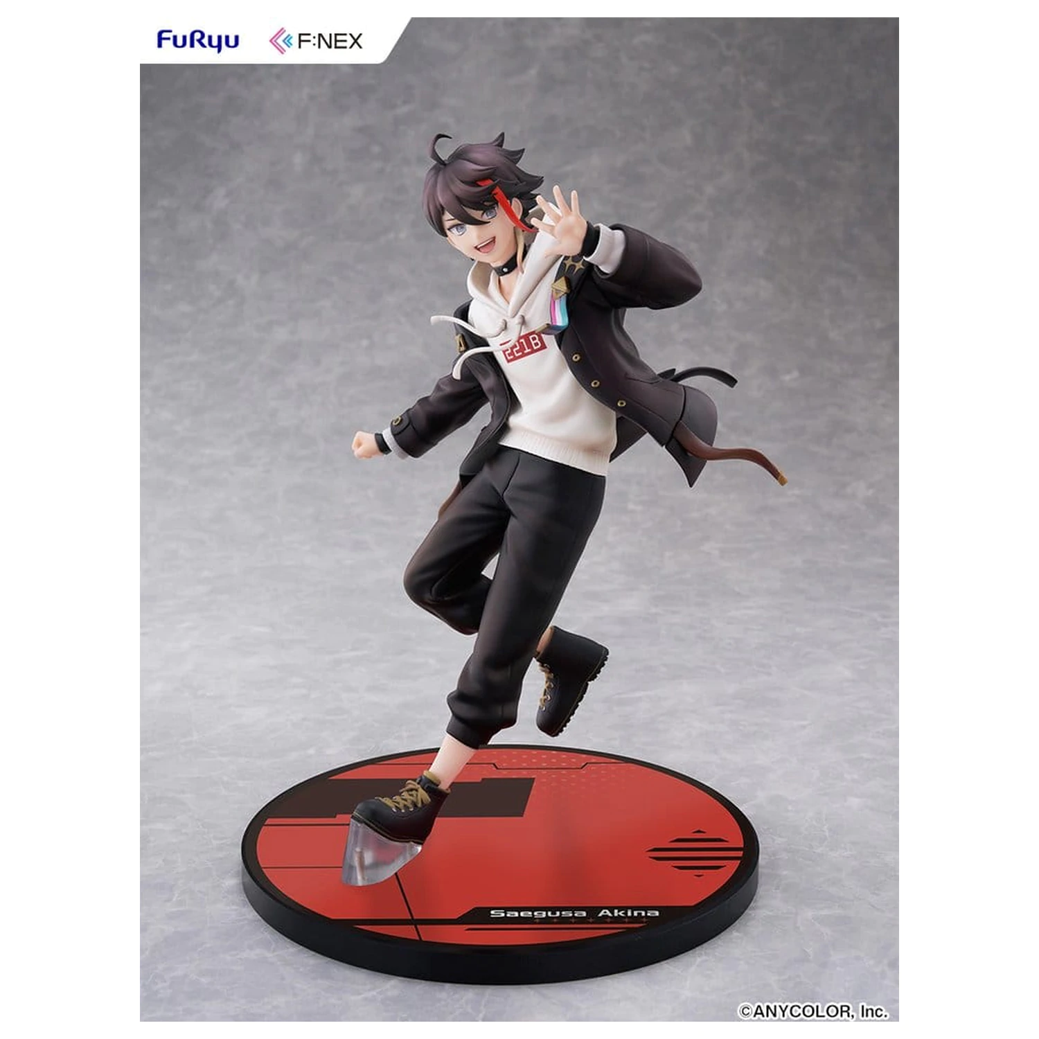 Nijisanji F:NEX PVC Figure 1/7 Saegusa Akina 25 cm product photo