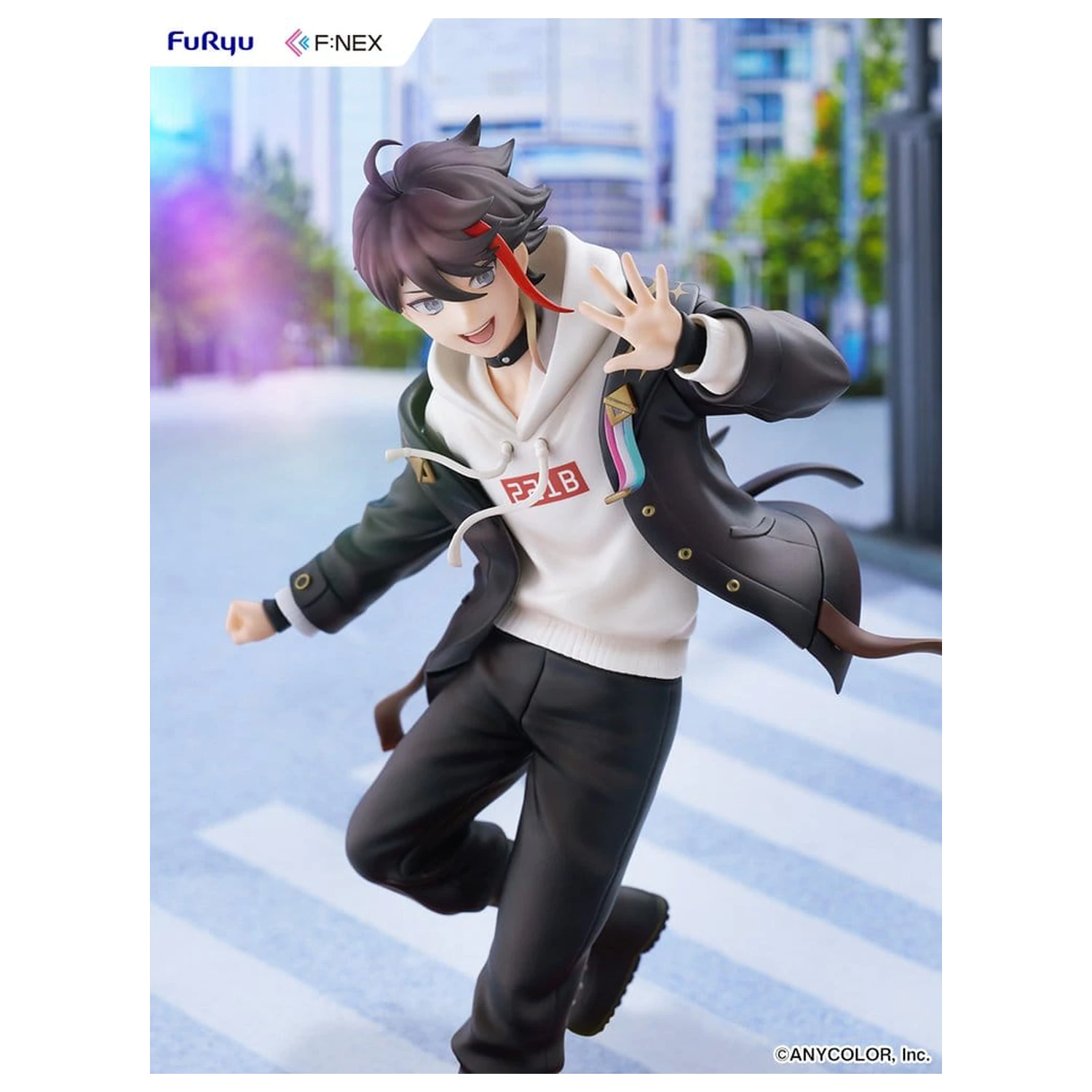 Nijisanji F:NEX PVC Figure 1/7 Saegusa Akina 25 cm product photo