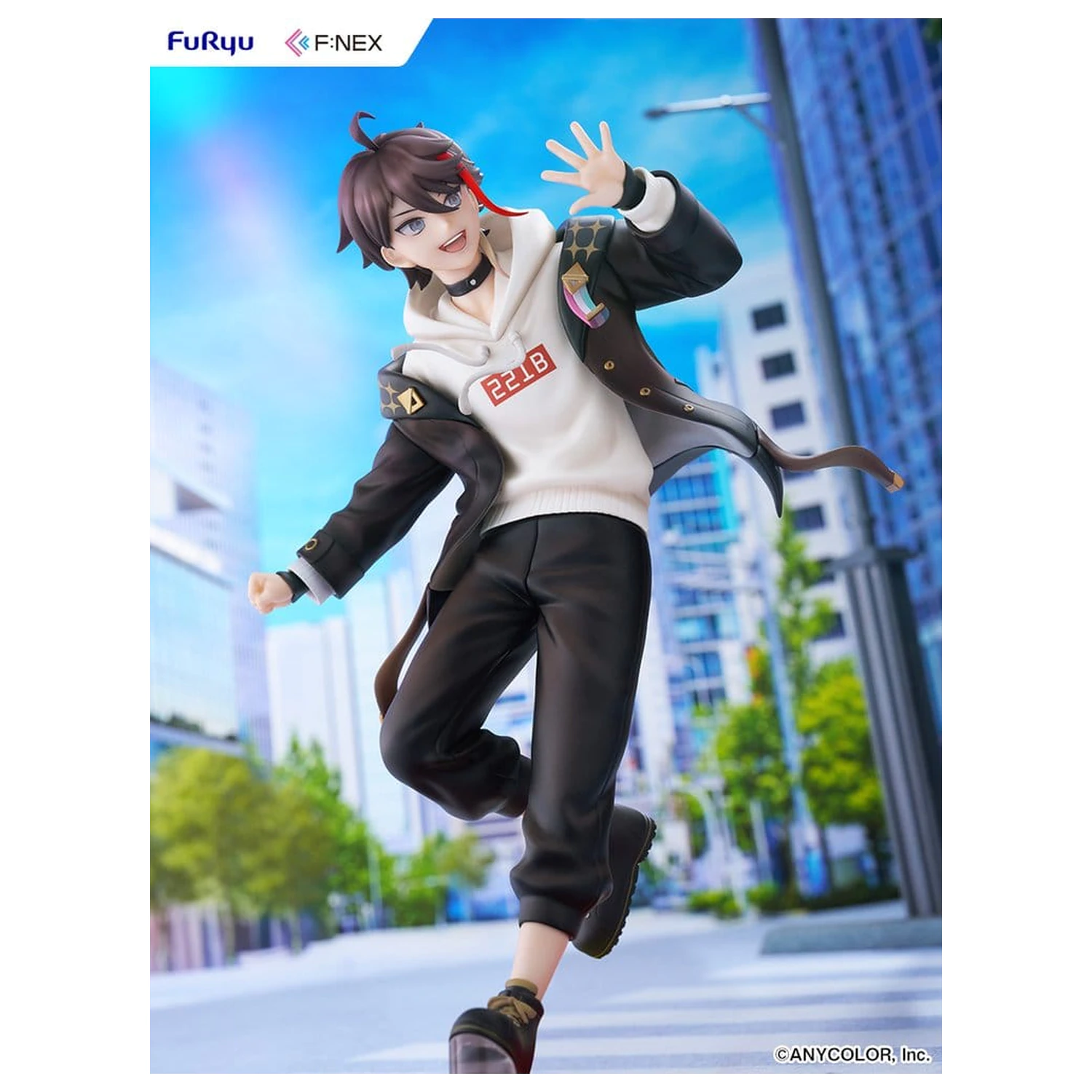 Nijisanji F:NEX PVC Figure 1/7 Saegusa Akina 25 cm product photo