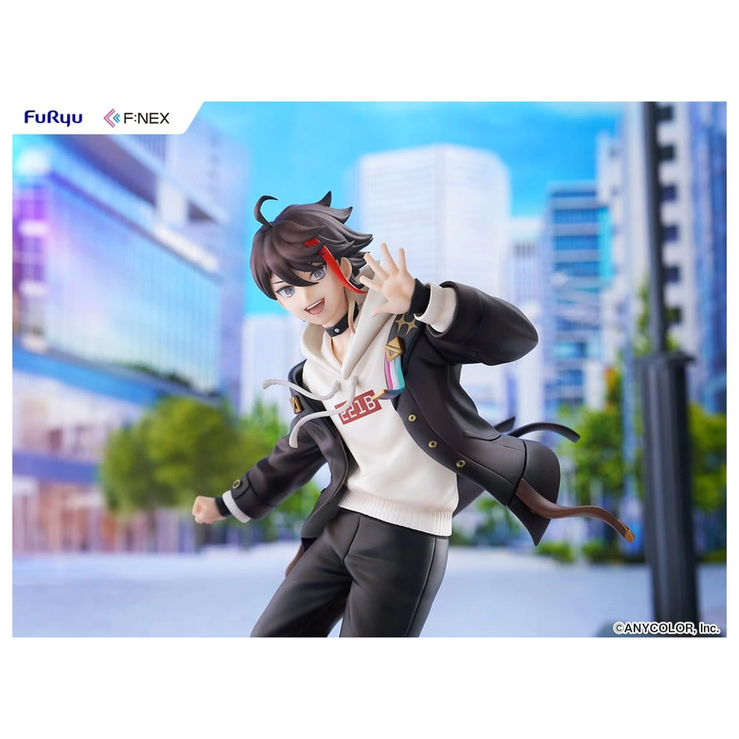 Nijisanji F:NEX PVC Figure 1/7 Saegusa Akina 25 cm product photo
