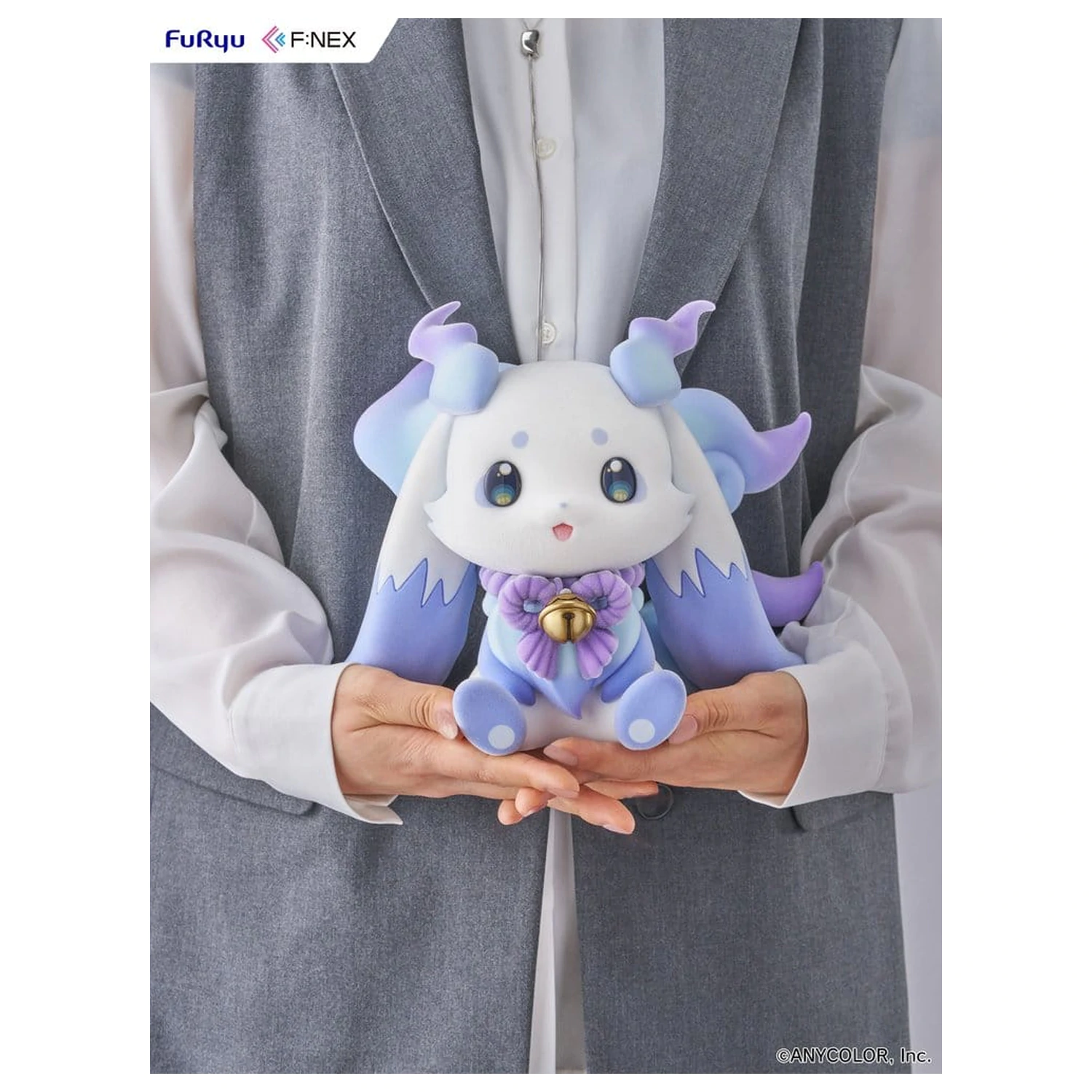 Nijisanji F:Nex Flocky Soft Vinyl Figure 1/2 Lunlun 20 cm          product photo