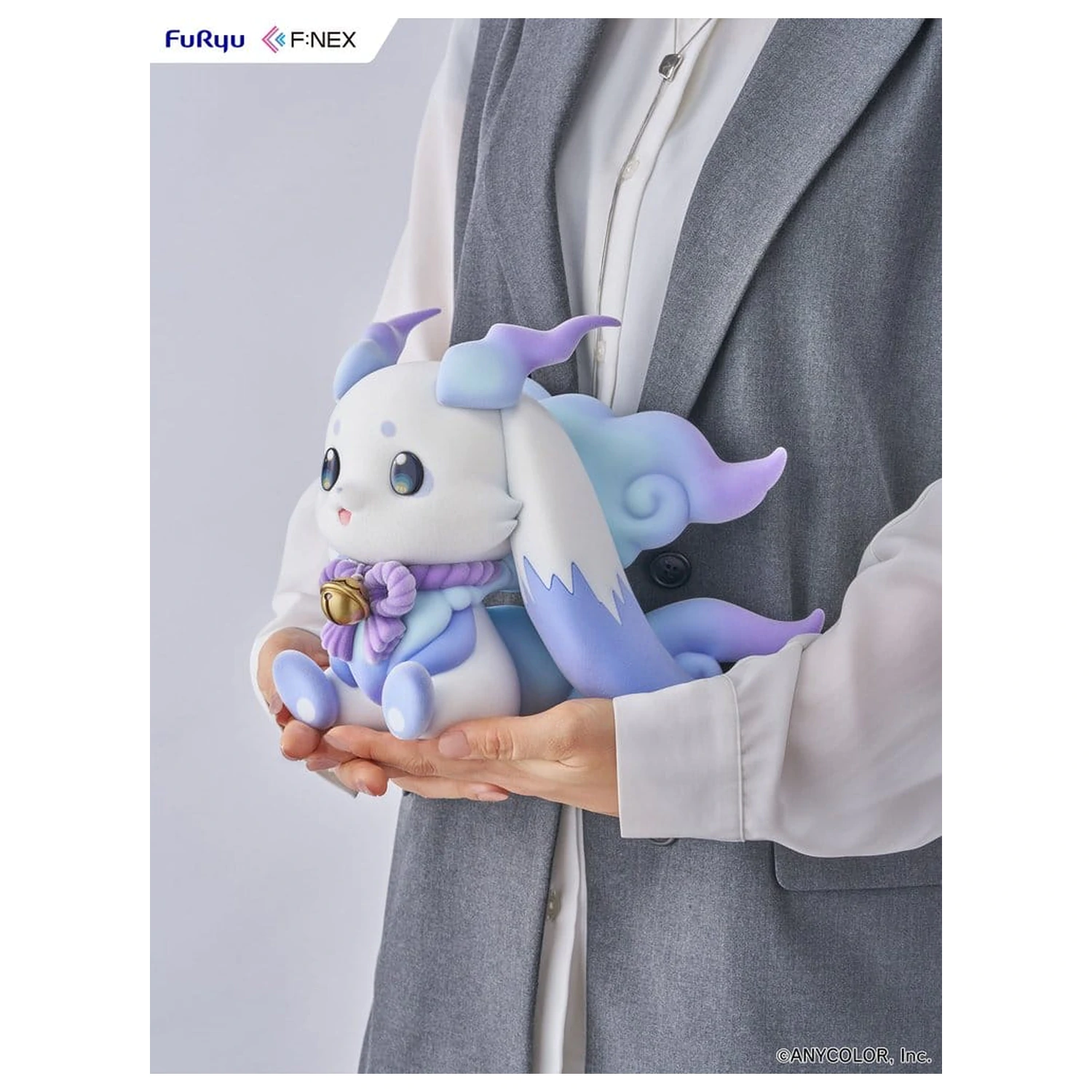 Nijisanji F:Nex Flocky Soft Vinyl Figure 1/2 Lunlun 20 cm          product photo