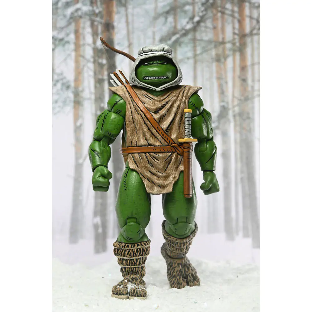 Ninja Turtle Teenage Mutant Leonardo Hunter figure 18cm product photo