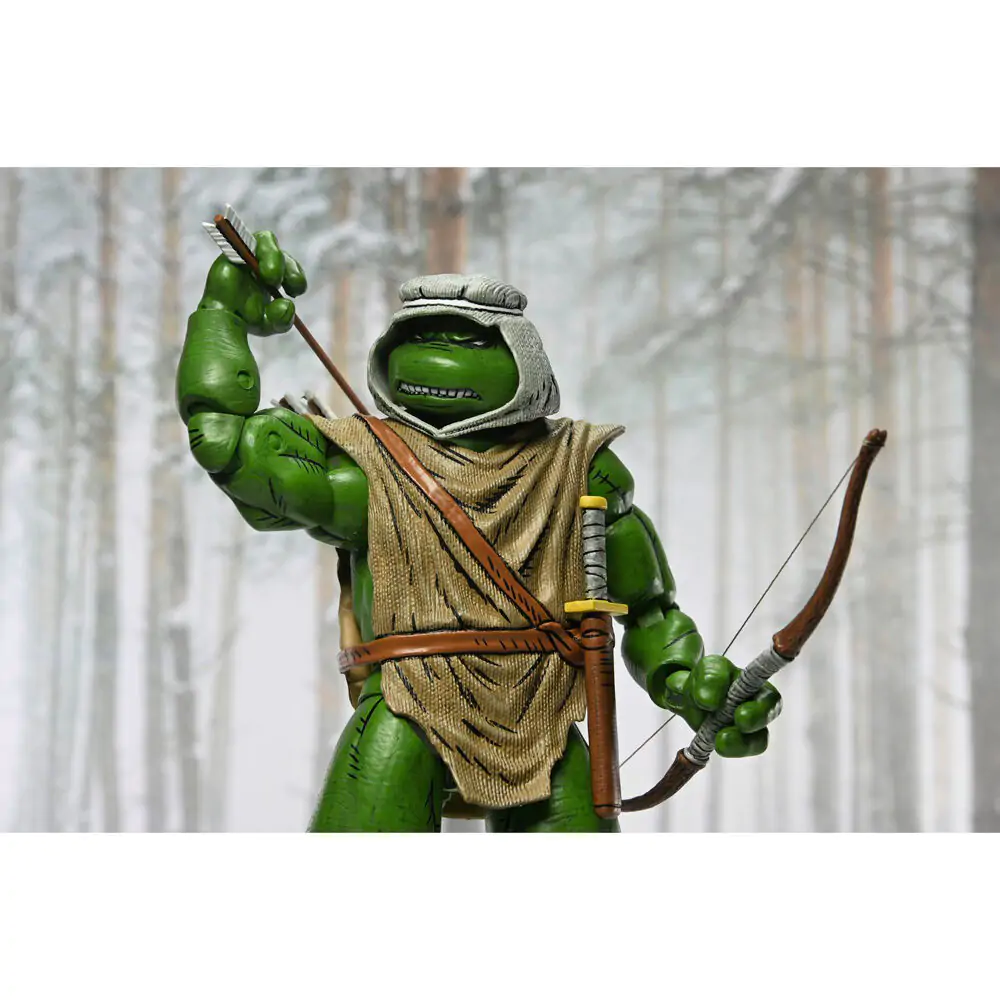 Ninja Turtle Teenage Mutant Leonardo Hunter figure 18cm product photo