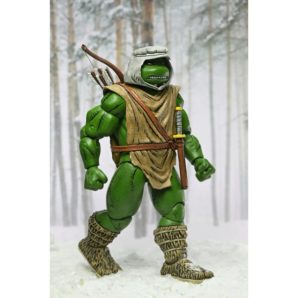Ninja Turtle Teenage Mutant Leonardo Hunter figure 18cm product photo
