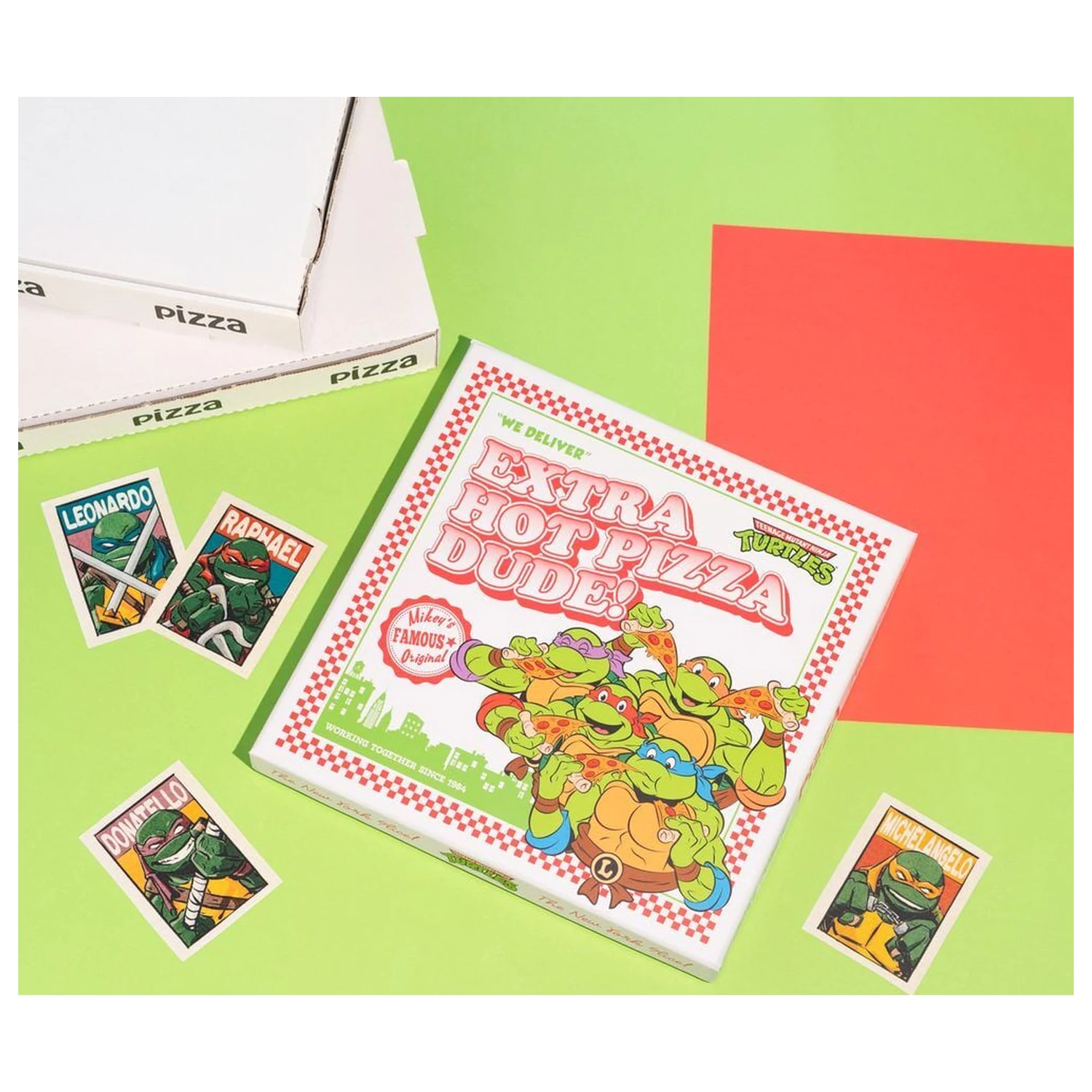 Ninja Turtles A5 notebook + pen product photo