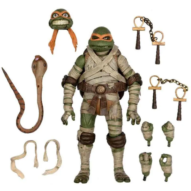 Ninja Turtles as the Mummy Michelangelo ultimate figure 18cm termékfotó