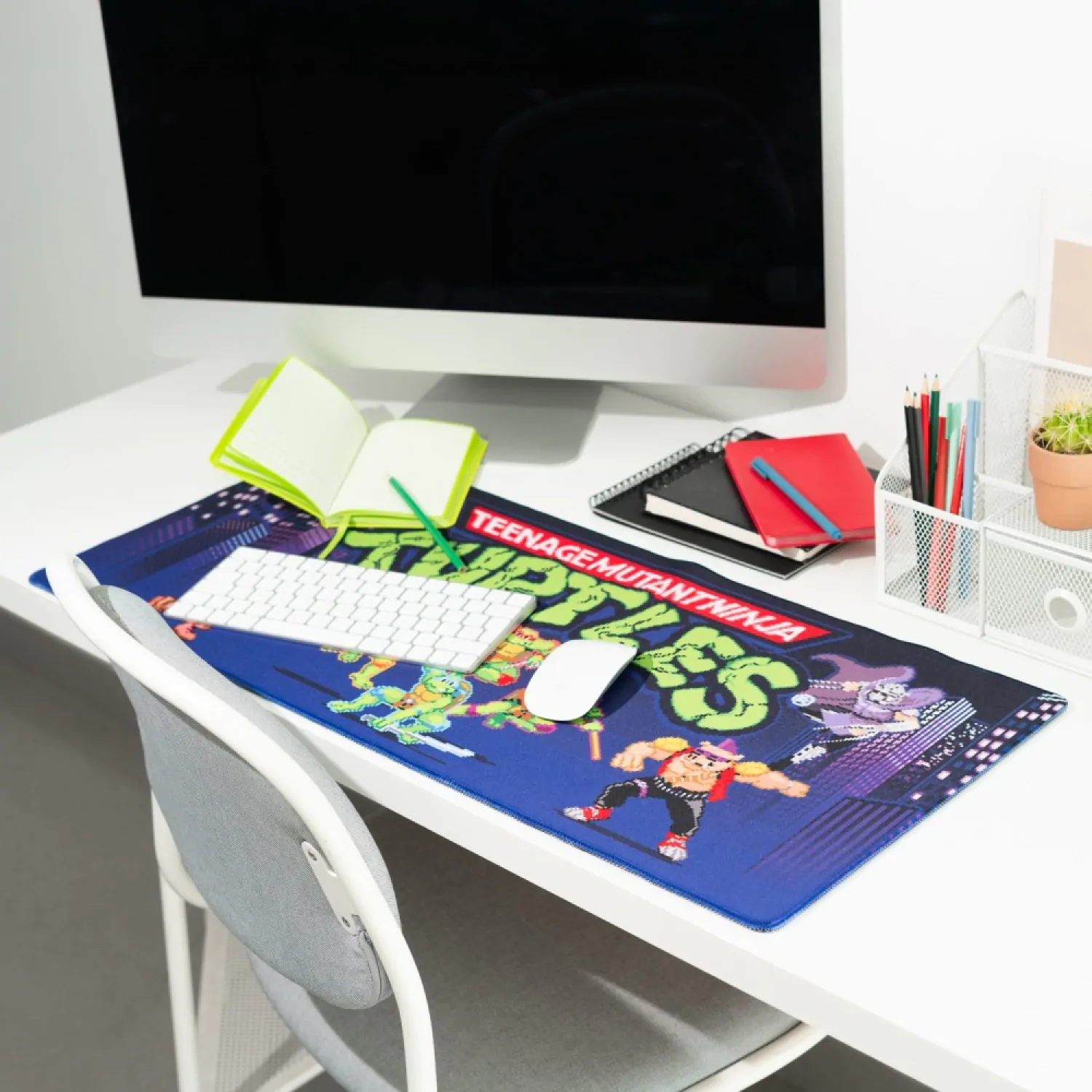 Ninja Turtles gaming desk mat product photo