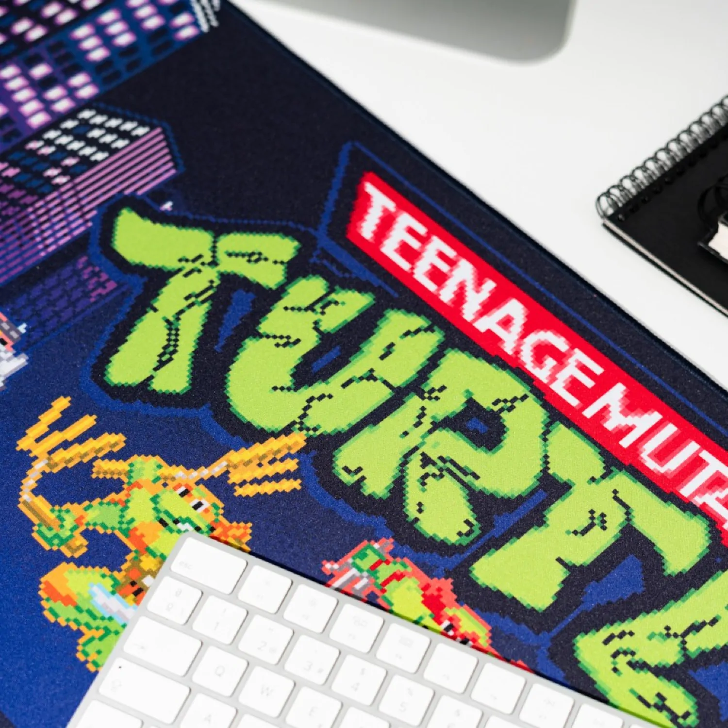 Ninja Turtles gaming desk mat product photo