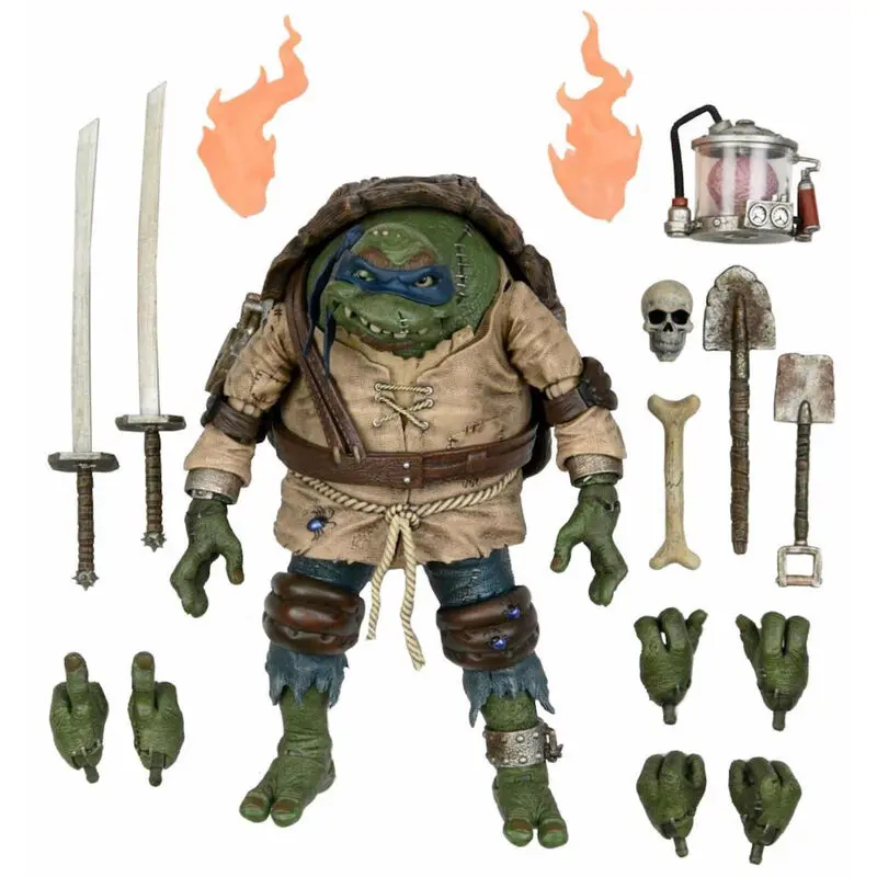 Ninja Turtles Leonardo As Hunchback Ultimate figure 18cm termékfotó