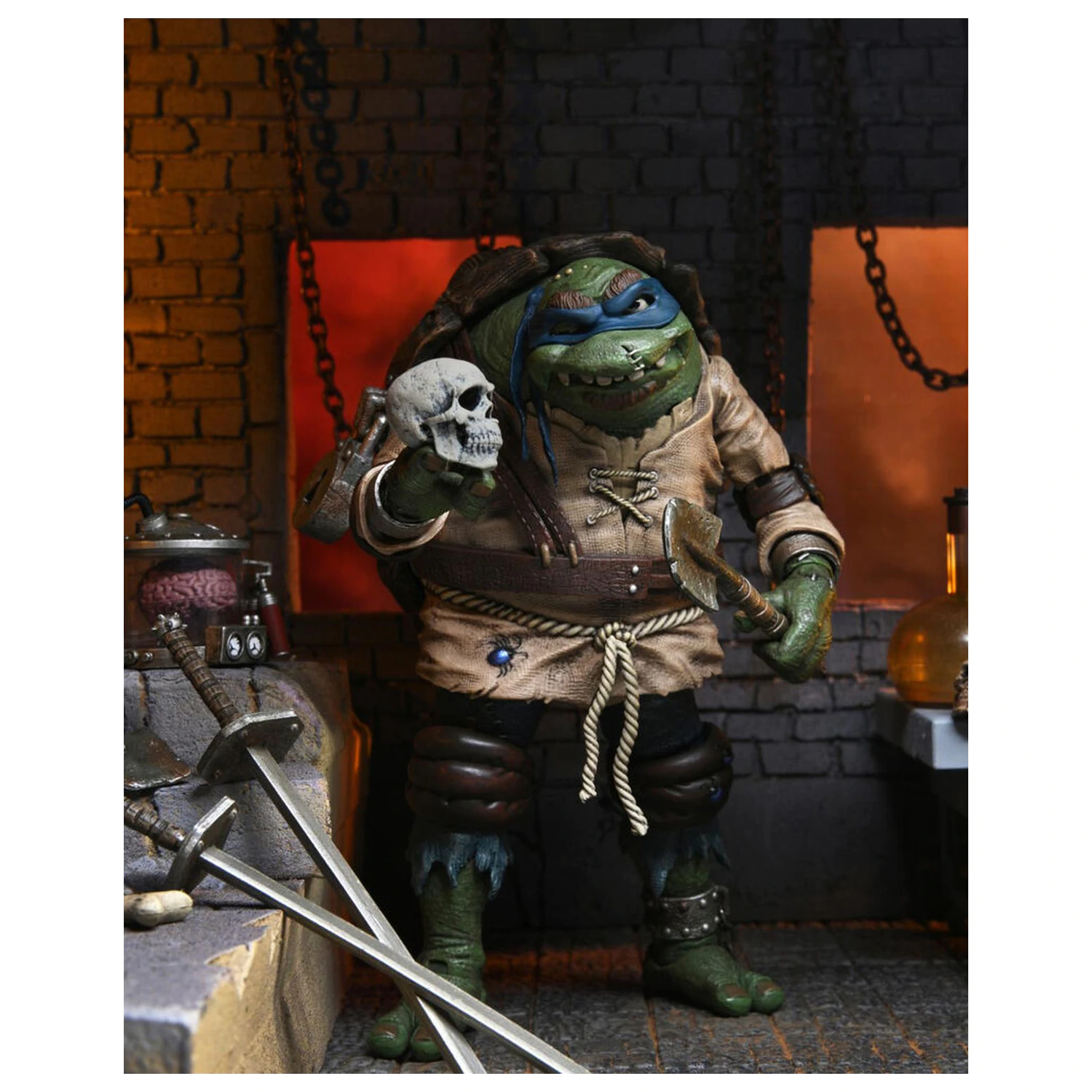 Ninja Turtles Leonardo As Hunchback Ultimate figure 18cm product photo