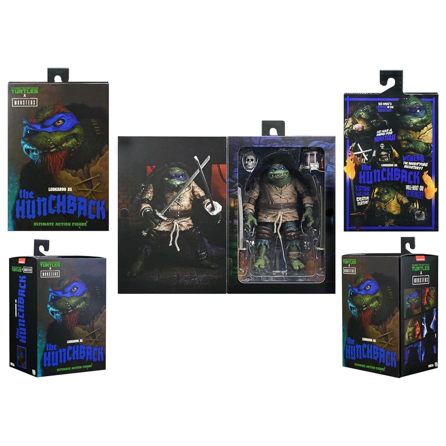 Ninja Turtles Leonardo As Hunchback Ultimate figure 18cm product photo