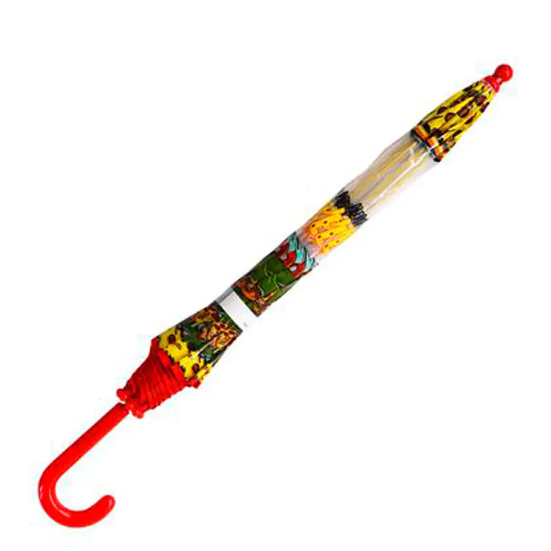 Ninja Turtles manual transparent umbrella 48cm product photo