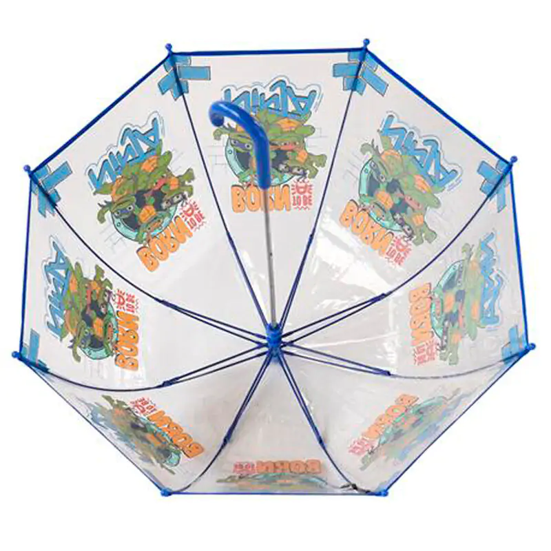 Ninja Turtles manual transparent umbrella 48cm product photo