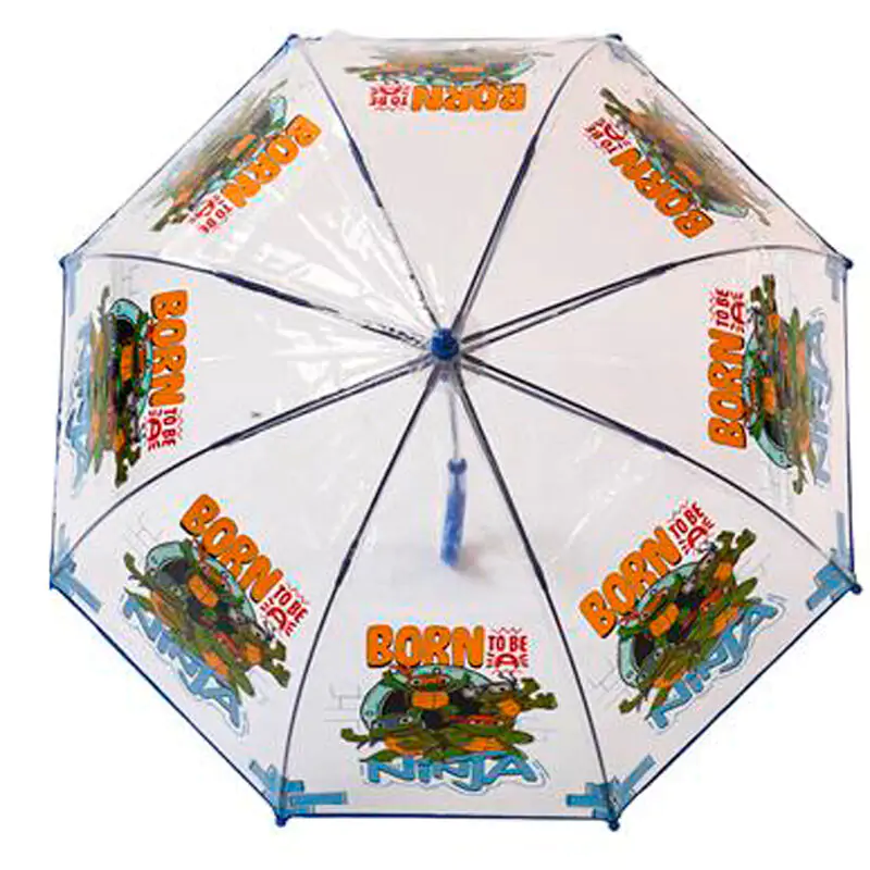 Ninja Turtles manual transparent umbrella 48cm product photo