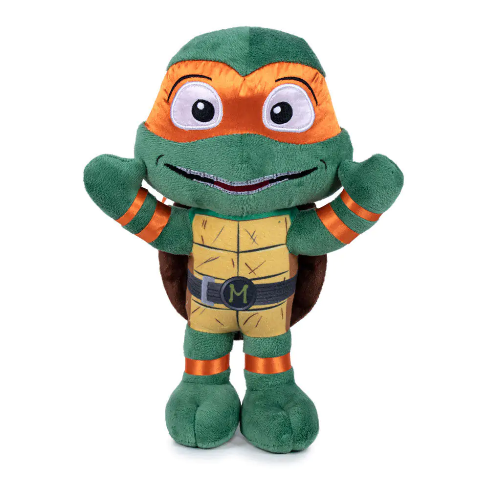 Ninja Turtles Mutant Mayhem Michelangelo plush toy 21cm product photo