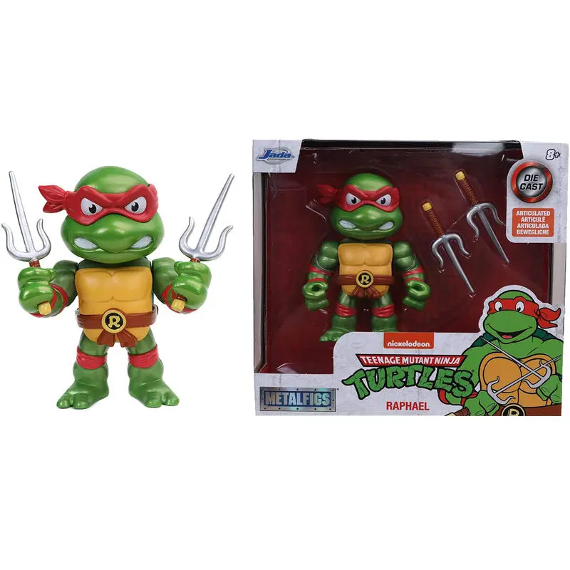 Teenage Mutant Ninja Turtles Diecast Mini Figure Raphael 10 cm product photo