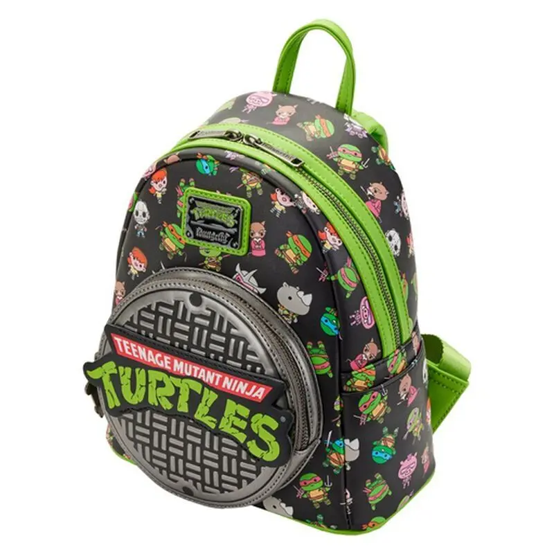 Loungefly Ninja Turtles Sewer Cap backpack 26cm product photo