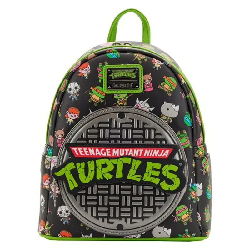 Loungefly Ninja Turtles Sewer Cap backpack 26cm product photo