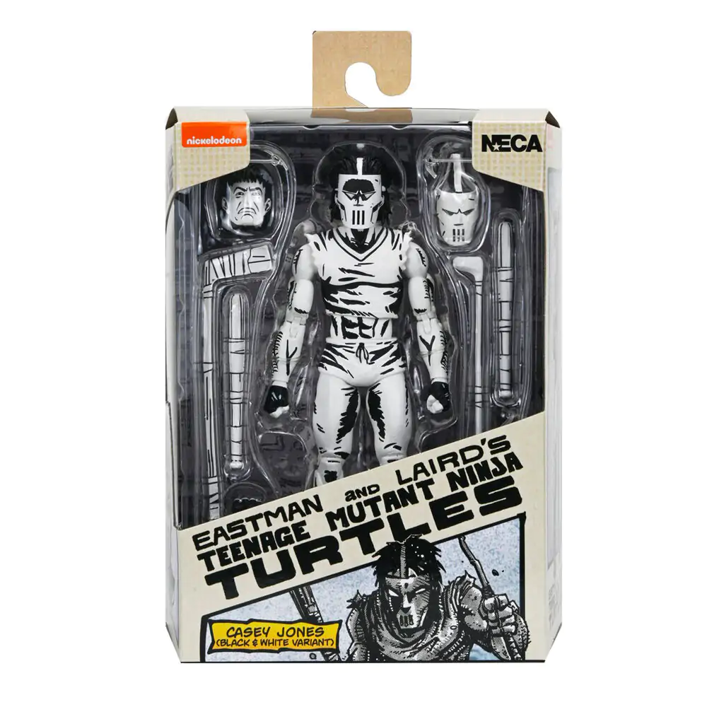 Ninja Turtles Teenage Mutant Casey Jones Black &amp; White figure 18cm product photo